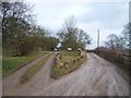 Driveway to Glebe Farm, Cornwell