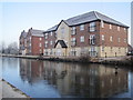 New flats next to the canal