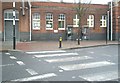 Zebra crossing outside Worthing Station