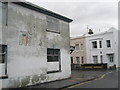 Artwork on a former shop in Anglesea Street