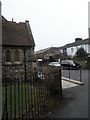 Railings at the western end of St Andrew the Apostle