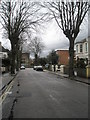 Looking westwards along Cambridge Road towards St Andrew