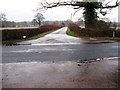 Entrance to Theale Farm