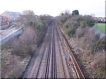 TQ9066 : Railway to Sittingbourne by David Anstiss