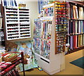 Quilt making supplies shop, interior