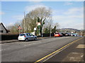 Pedestrian entrance to Rhiwbina railway station, Cardiff