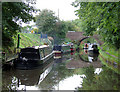 SP1274 : Stratford-upon-Avon Canal at Waring's Green, Solihull by Roger  D Kidd