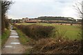 View toward Bramcote Hill over playing fields