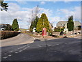 The junction of Cutcombe Hill (A396) with Higher Park Lane, Wheddon Cross