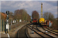 Mid Hants Railway sidings at Alton