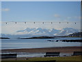 Hills of Arran from Kames Bay