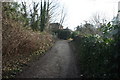 The Darent Valley Path crosses the railway line