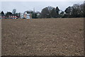 Ploughed field, Caldbec Hill