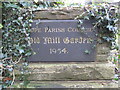 Old Mill Garden plaque