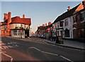 Milford on Sea : Milford Crescent & High Street