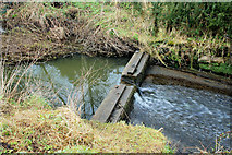 J2866 : Ballyskeagh lock, disused Lagan canal by Albert Bridge
