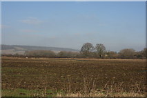 TQ5259 : Ploughed field north of Pilgrim's Way West by N Chadwick