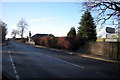 Brechin / Forfar Road at its junction with the road leading to Aberlemno