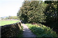 Yorkshire:  footpath by Eastburn Beck