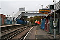 Surrey:  New footbridge at Smitham station