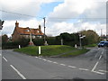 War memorial at the road junction in East Hagbourne