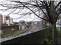 Fratton Station from Fratton Bridge-Portsmouth