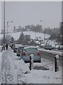 Dunblane in Winter: The Old A9