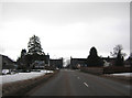 A939 entering Tomintoul