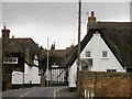 Thatched roofs at Church Street, Histon