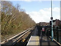 The view southeast from Rogerstone railway station