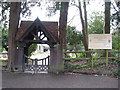 Lych Gate St. John?s Church, Copthorne, West Sussex