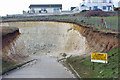 The way down from the cliffs, Peacehaven