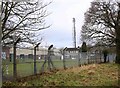 Water treatment works and mobile phone mast