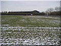 Hangar on the industrial estate