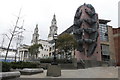 View towards the Civic Hall from Cookridge Street