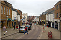 Daventry: nearing the bottom of High Street