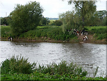 SO8630 : The River Severn at Deerhurst by Chris Gunns
