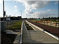 Guided Busway track at Kings Hedges Road (1)