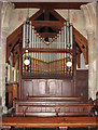 The church of St John the Evangelist - the organ