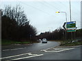 Northbound slip road to A13, near West Thurrock