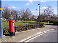 TQ4383 : Abbey Road George V Postbox by Geographer