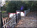 Miniature Railway Level Crossing, Barking Park