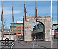 O1634 : The Arch at George's Dock by Eric Jones