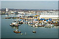 SU4311 : View From the Itchen Bridge, Southampton (7) by Peter Trimming