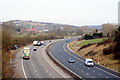 The M5 motorway near Budlake