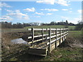 TQ5137 : Footbridge on the Kent and Sussex Border by David Anstiss