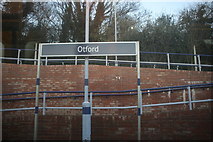 TQ5359 : Otford Railway Station sign by N Chadwick