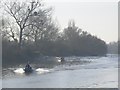 Severn Bore, having just passed Severn Bore Inn