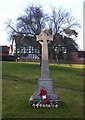 War memorial and village green, Preston on Stour