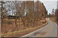 Holiday cabin and minor road near Torlundy